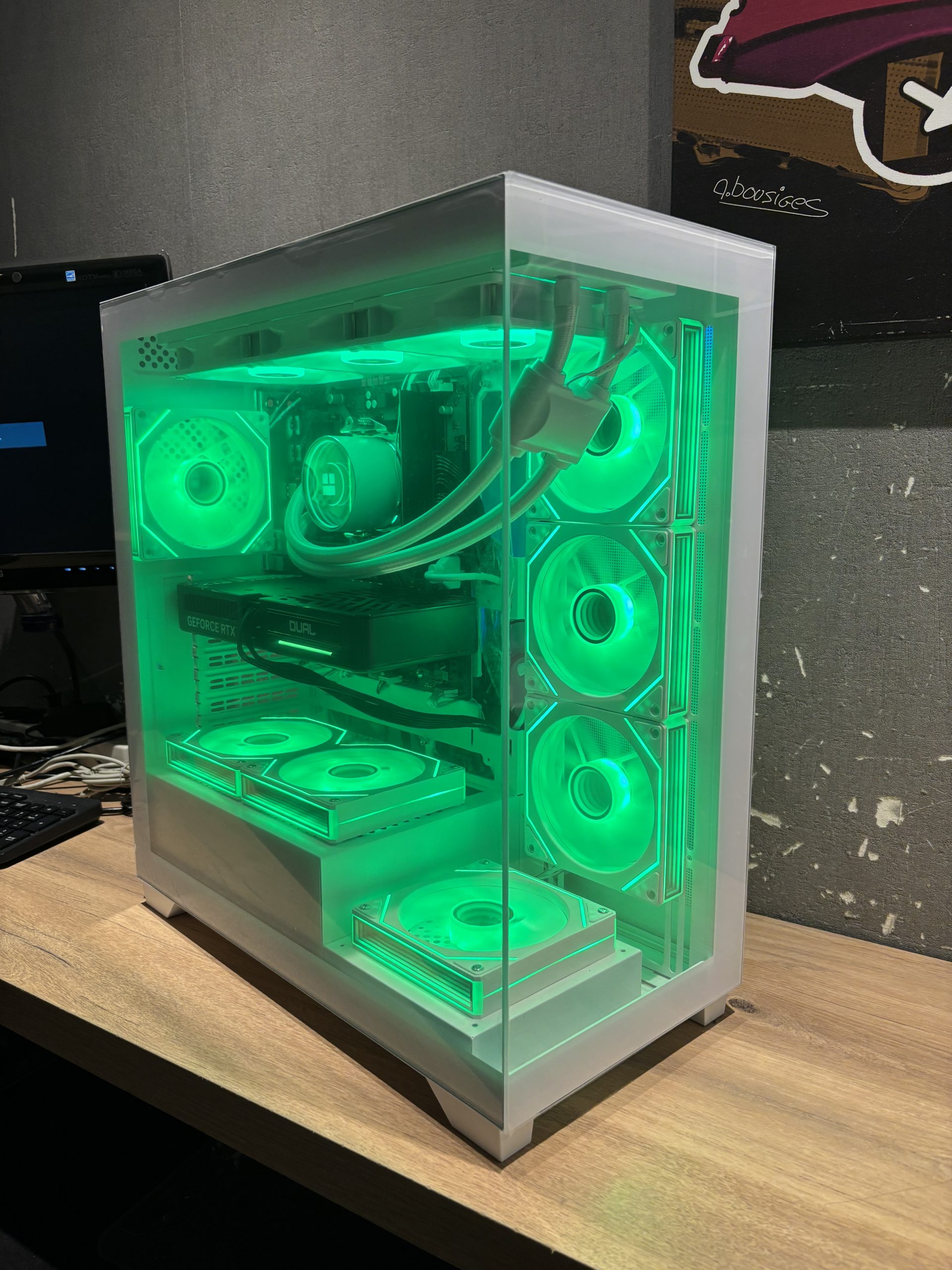 pc de gaming bleu