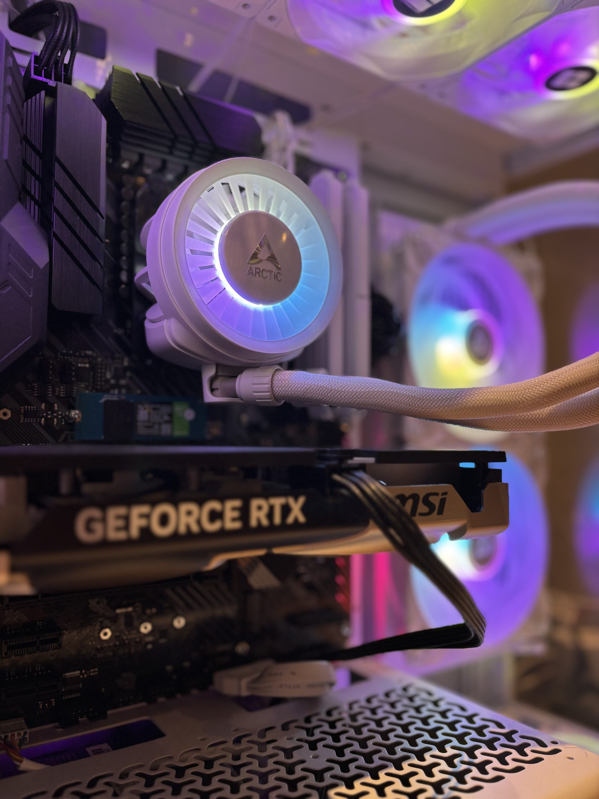 pc de gaming bleu